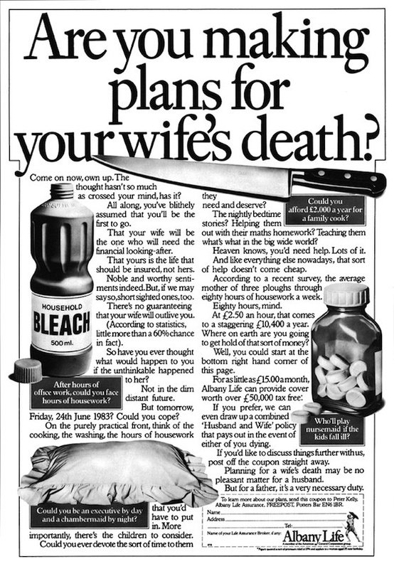hvagents's tweet image. Can you believe this ad was used to sell #lifeinsurance #vintagead #callyourinsuranceagent