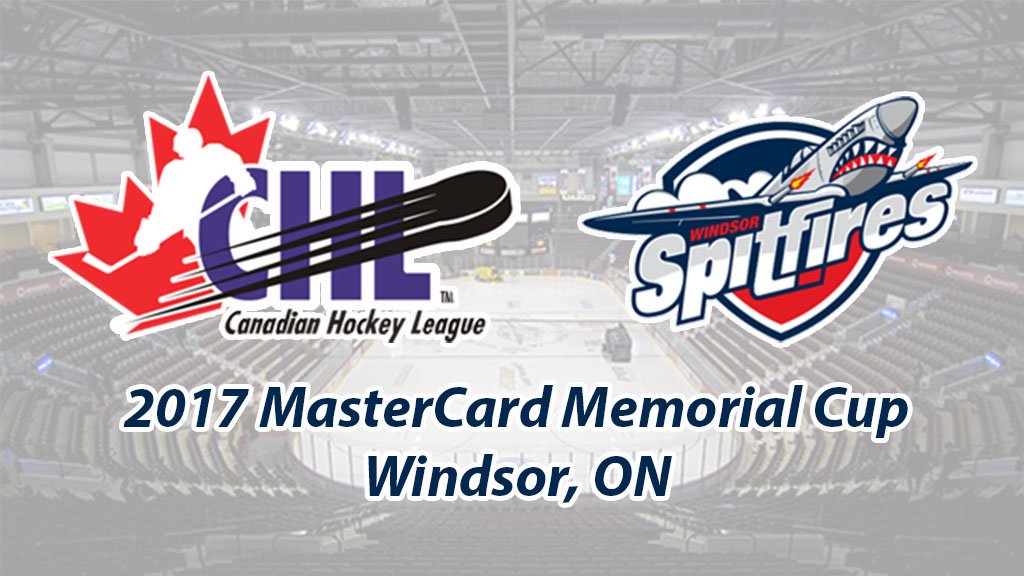 #OHL proudly announces that Windsor <a href="/SpitsHockey/">Windsor Spitfires</a> will host the 2017 #MCMemorialCup. DETAILS: bit.ly/1rN5O2x