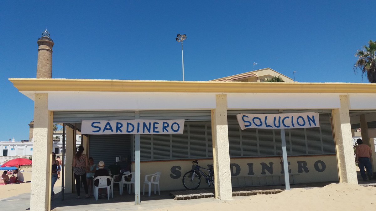 AuxiPeMore's tweet photo. RT! 📣 El chiringuito de Chipiona "El Sardinero" busca solución a su apertura. Necesitan difusión 📣 https://t.co/oG7ay7iWhe