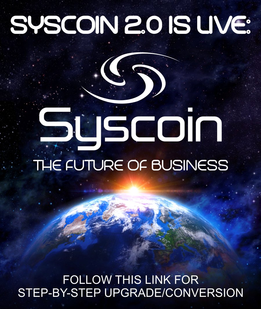 syscoin's tweet photo. Sell anything! Syscoin 2.0 Decentralized Marketplace is now LIVE! https://t.co/O31TE3Epxk  #ebay #amazon https://t.co/fbshmlBcf1