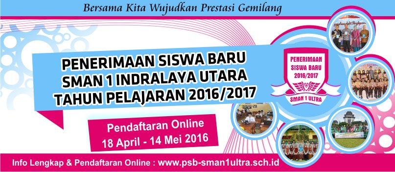 SMAN1ULTRA's tweet photo. Penerimaan Siswa Baru SMAN 1 Indralaya Utara 2016/2017. Info Lengkap &amp; Pendaftaran : https://t.co/0erKxnBiu2 https://t.co/19dR5QEp2q