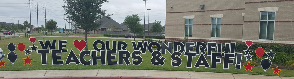 rebeccahignight's tweet photo. Happy TEACHER APPRECIATION week! We appreciate ALL that you do!! @rennellredhawk #rrstepitup @CyFairISD https://t.co/rxt0CkfsW3