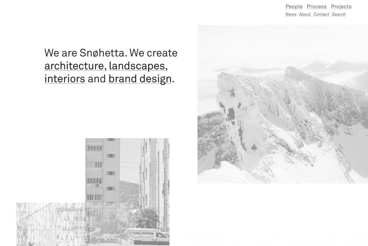 snohetta's tweet photo. We’ve just launched a new and improved https://t.co/61vw9MYwsm. Have you already checked it out? https://t.co/DpTp2zFLMA