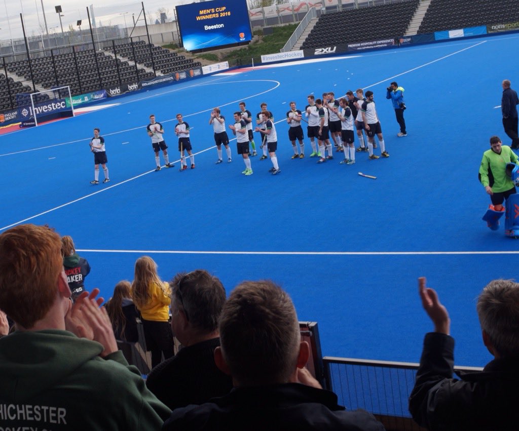 @ChichesterHC appreciate their support; congratulations team, a great match #thrillingmoments and end to end action
