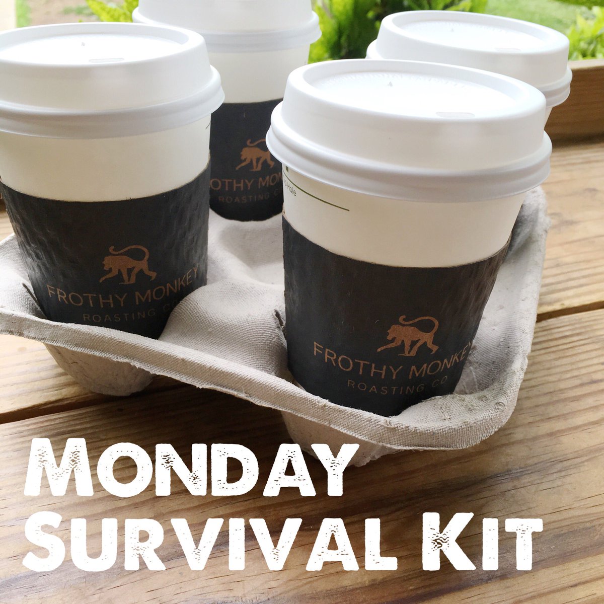 FrothyMonkey's tweet photo. ☕️ Monday survival kit. #frothymonkeyroastingco https://t.co/tyHiOMVuEI