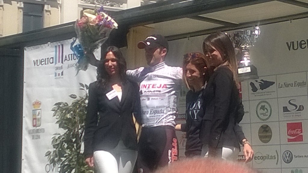 llasanbe's tweet photo. #LaVueltina @VueltaAsturias @Israelnuno  y @dieguetemilan de @IntejaMmr  en Pódium!!👏👏👏 Felicidades!! https://t.co/VLW7UQYXyu