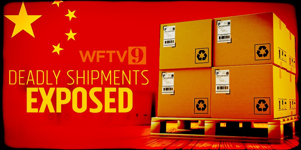 mattparcell's tweet photo. •How are authorities trying to stop deadly drug shipments from China? @DJonesWFTV reports today on #WFTVat5 https://t.co/PcPVoHYAVD