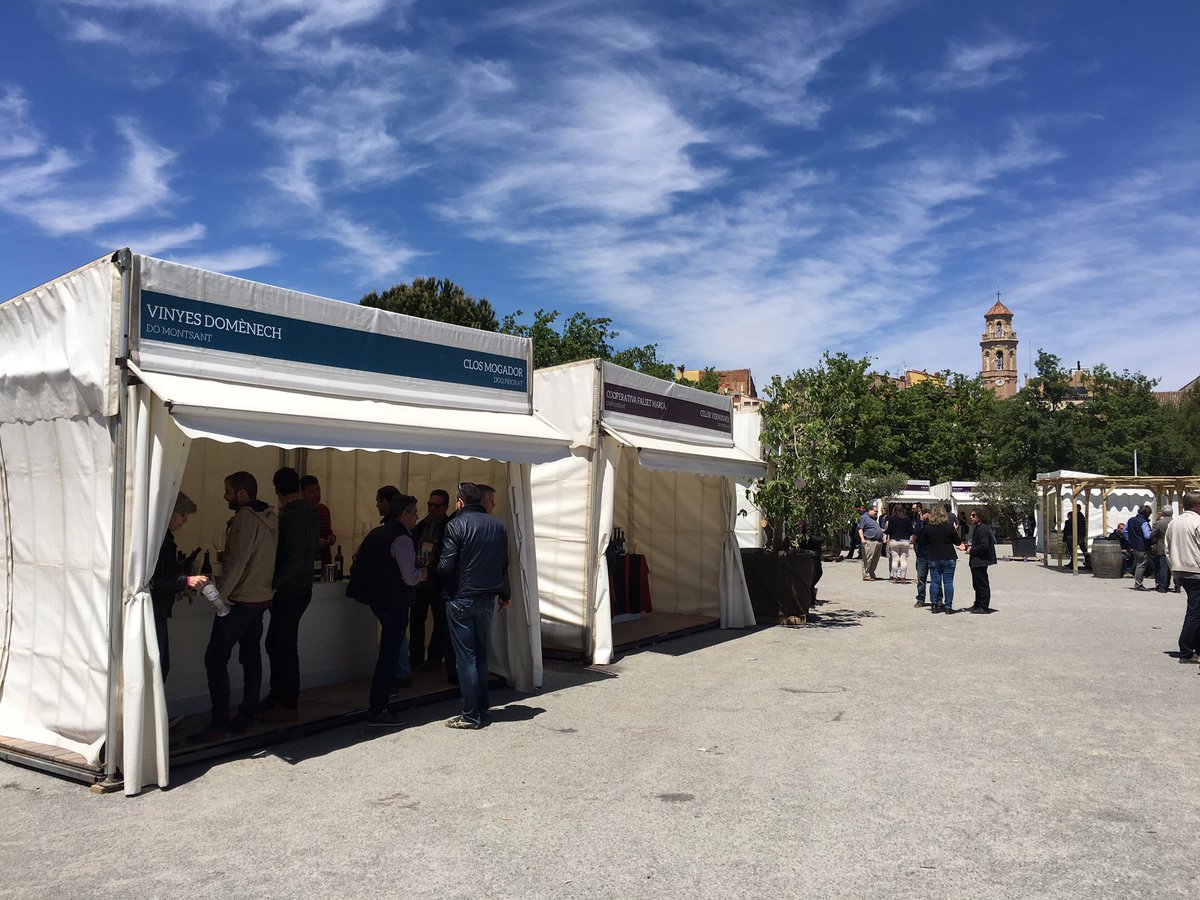 invinus's tweet photo. Gran fiesta del vino hoy en @firadelvifalset 👌 Fantástico día, buen ambiente y ¡excelentes vinos! #Priorat https://t.co/F5pSSw6wgb