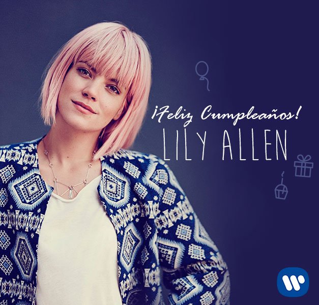 warnermusicmex's tweet photo. #HappyBirthdayLilyAllen ¡Hoy festejamos a @lilyallen por su cumple! #LDN >> https://t.co/ddaA4lrk17 https://t.co/QMkL3540nI