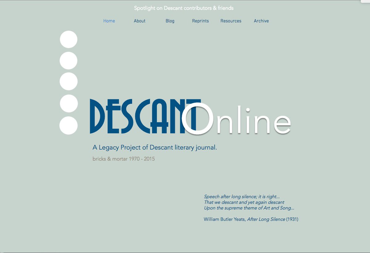 Descant Magazine tweet media