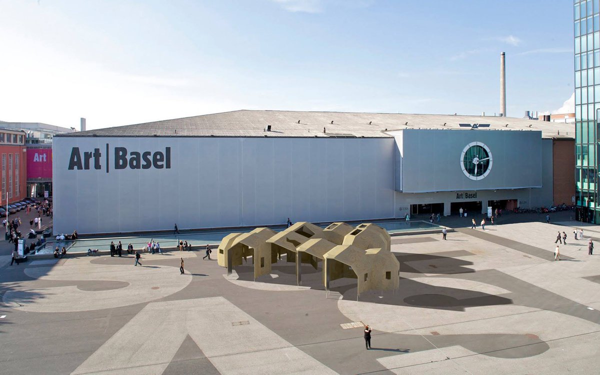 ArtBasel's tweet photo. We're presenting a new Messeplatz installation by Oscar Tuazon during Basel 2016. Details: https://t.co/LcCnsxwQry https://t.co/fxhWyZXyGJ