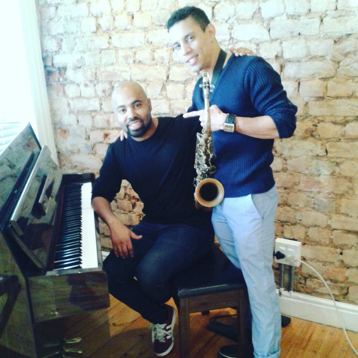 Great rehearsal 2day with Didier Richards 4 my show #CapeHorns, go &amp; get those tickets <a href="/Computicket/">Computicket</a> <a href="/BaxterTheatre/">Baxter Theatre</a>