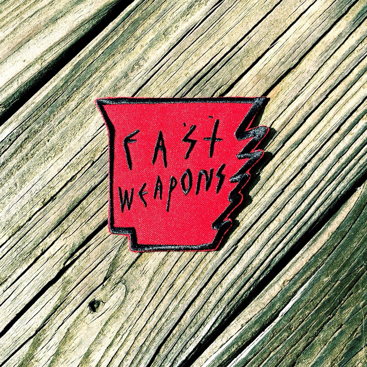 thicksyrup's tweet photo. New embroidered patches in. 2 styles in our store soon. #fastweapons @merchtable @fastweapons #thicksyrup https://t.co/NNTRm4bKQG
