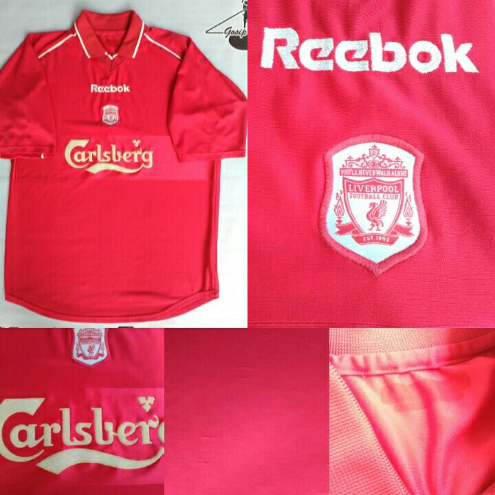 GosipKaen's tweet photo. #BK35
Liverpool home 2000/01
Size M 71x50
Banyak stain, puls, bobbles, noda, sponsor kotor, siz tag ilang
IDR 250K https://t.co/gEZnx7UVI2