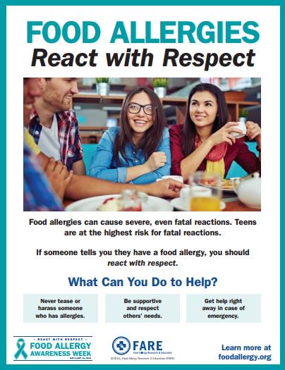 FoodAllergy's tweet photo. Take a moment today to print copies of our #FoodAllergyWeek posters for kids and teens: https://t.co/7SKKjjPq0X https://t.co/1ICiZ4IkUF