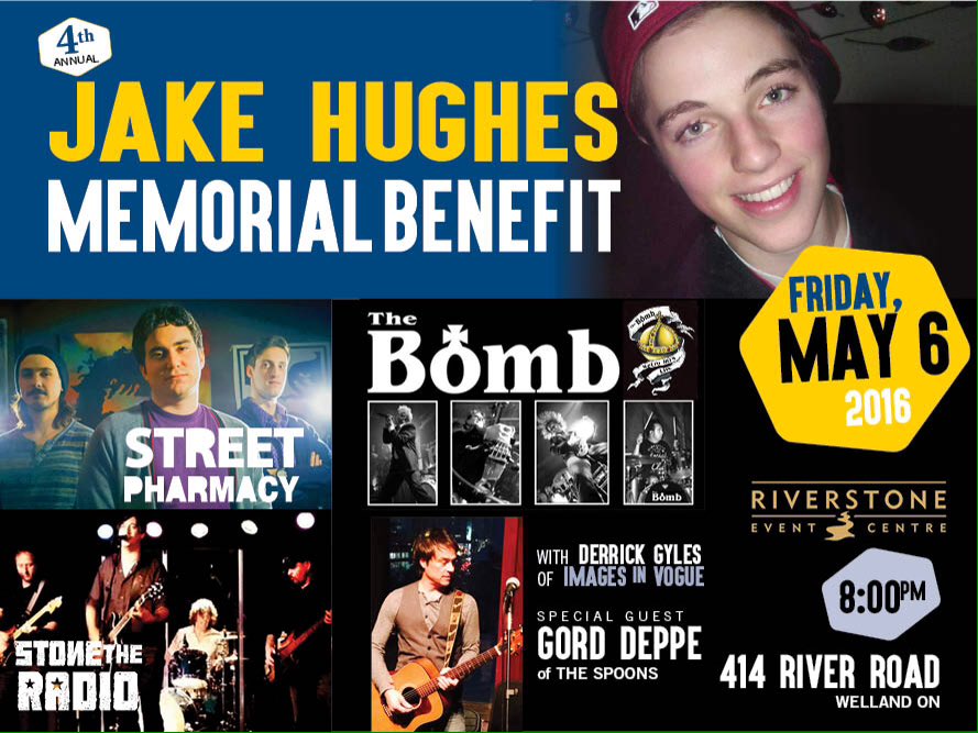 Jakesbenefit's tweet photo. This Friday, join us in honour of #themostgenuineguy @Jakesbenefit #welland #riverstoneeventcentre doors at 8:pm https://t.co/8KOB6JWQKU