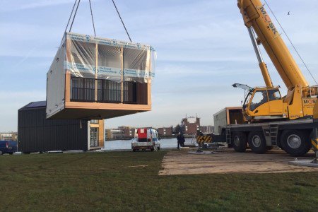 DeGrootVrmshp's tweet photo. #Finch modules op #FabCity #KopvanJava @degrootvrmshp https://t.co/AS4xNn9oyo https://t.co/kfau99iXsW