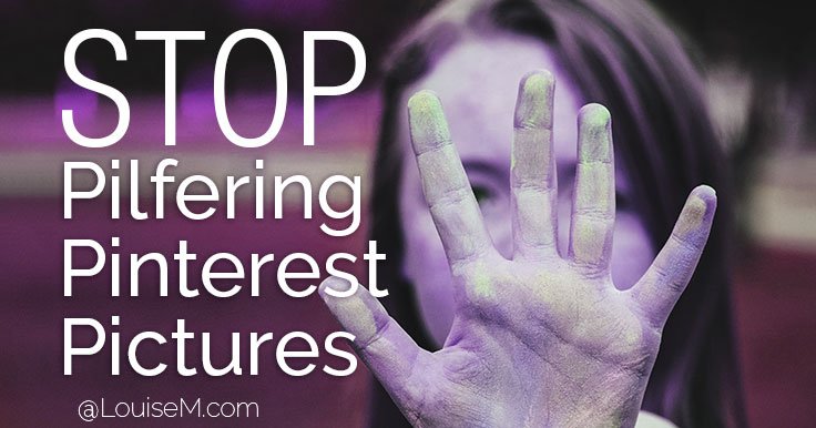 Don’t download others’ social media images! Use the share function. bit.ly/usingpins