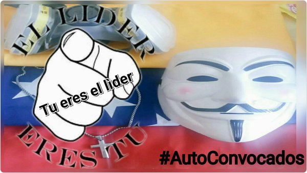 DalexSanch's tweet photo. #AutoConvocados La salida es Unión Nacional,Protesta Activa Art 350,Tu Eres El Líder. @IndignadosVene2 https://t.co/5Qib3S0vH1