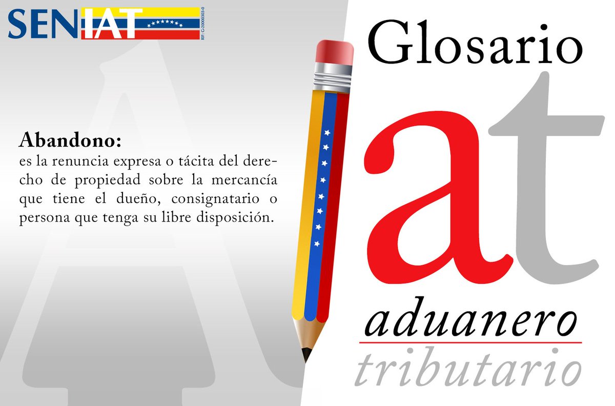 #CulturaAduanera  #SENIAT