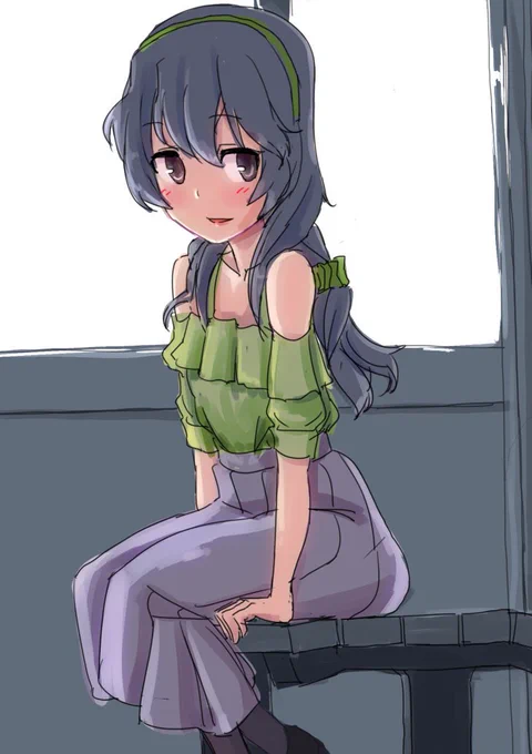 山雲ちゃん
#艦これ版深夜の真剣お絵描き60分一本勝負
#艦これ版真剣お絵描き60分一本勝負_20160502 