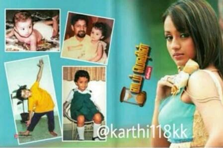 aruntrish's tweet photo. #VannathiraiMagazine Time Machine - @trishtrashers childhood pics #TrishaBdaySpl #ThisWeek @ActressTrisha https://t.co/MYEs2C6aSo