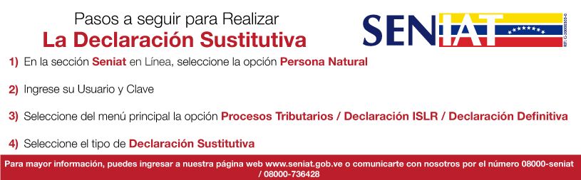 Revise aquí el listado de los contribuyentes que deben hacer la #DeclaraciónSustitutiva->   goo.gl/MIGXnn