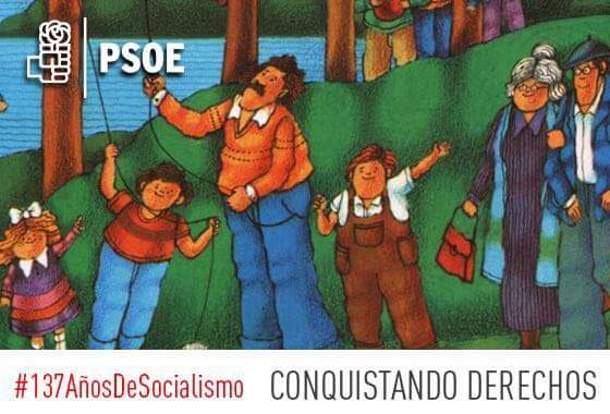 PSOEALBUIXECH's tweet photo. #137añosdeSocialismo https://t.co/dZtDtcmgh5