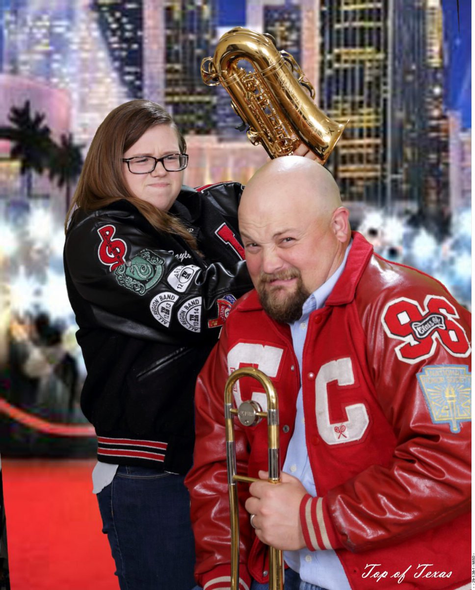 FoundationMISD's tweet photo. #MISDTopScholars Taylor Glover and Teacher Michael Keel @LegacyBroncos @FoundationMISD https://t.co/QIybGPIqKj