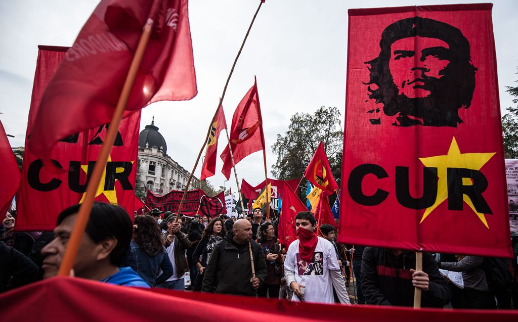 XHNews's tweet image. #MayDayParade: Workers across #LatinAmerica march for better welfare xhne.ws/wyPJe