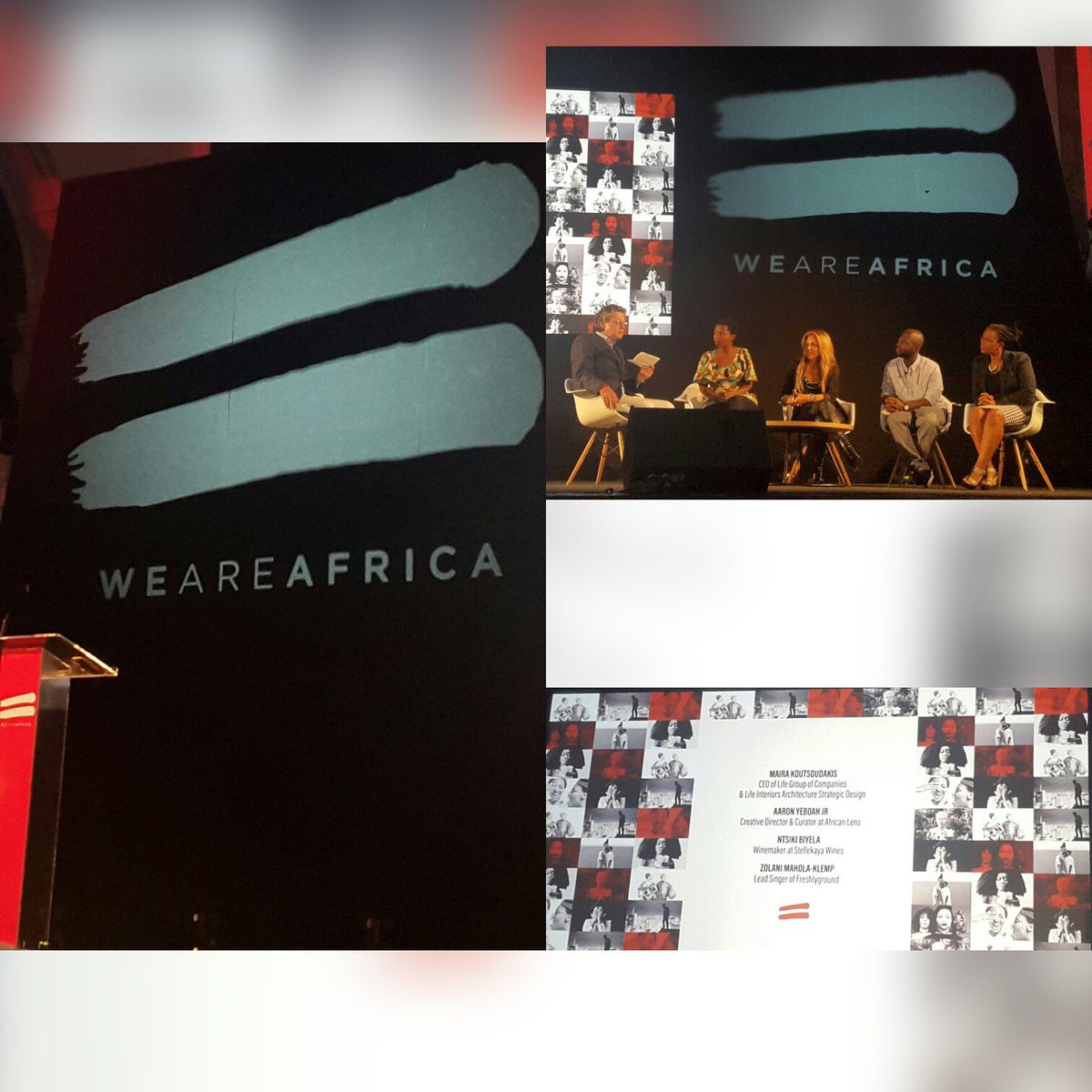 Joey_Sz's tweet photo. #PanelDisussion @We_Are_Africa. A strong spread of #AfricanTalent across industries! #MadeinAfrica @RadissonBlu_Cpt https://t.co/YHDR1cPOXj