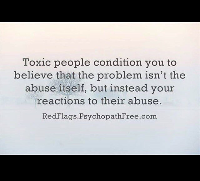 MyPurplePrint's tweet image. Toxic people condition you to believe that the problem isn't their abuse, instead it's your reaction to their abuse.