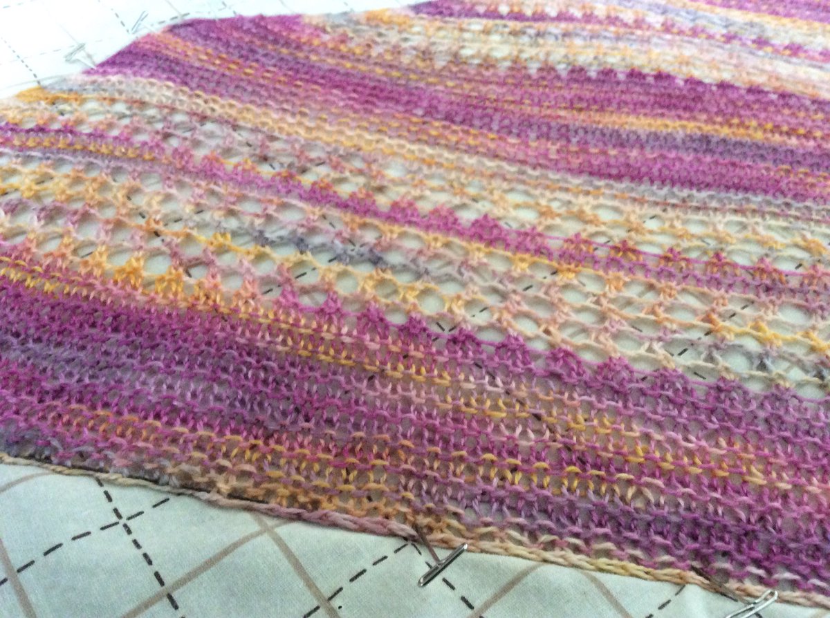 ilga_leja's tweet image. Blocking day! #blockingknitting #fleeceartist  #treewool