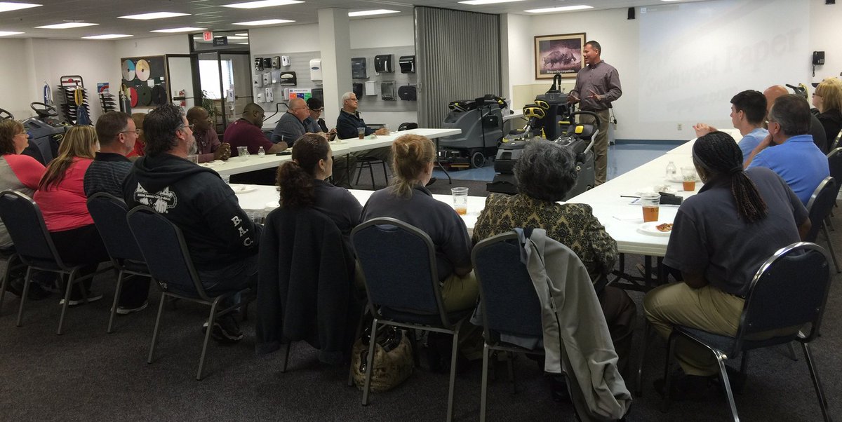 SWPaperCo's tweet image. Thank you to everyone who participated in our Equipment Lunch &amp;amp; Learn Session!  For equipment, call 316-838-7755.