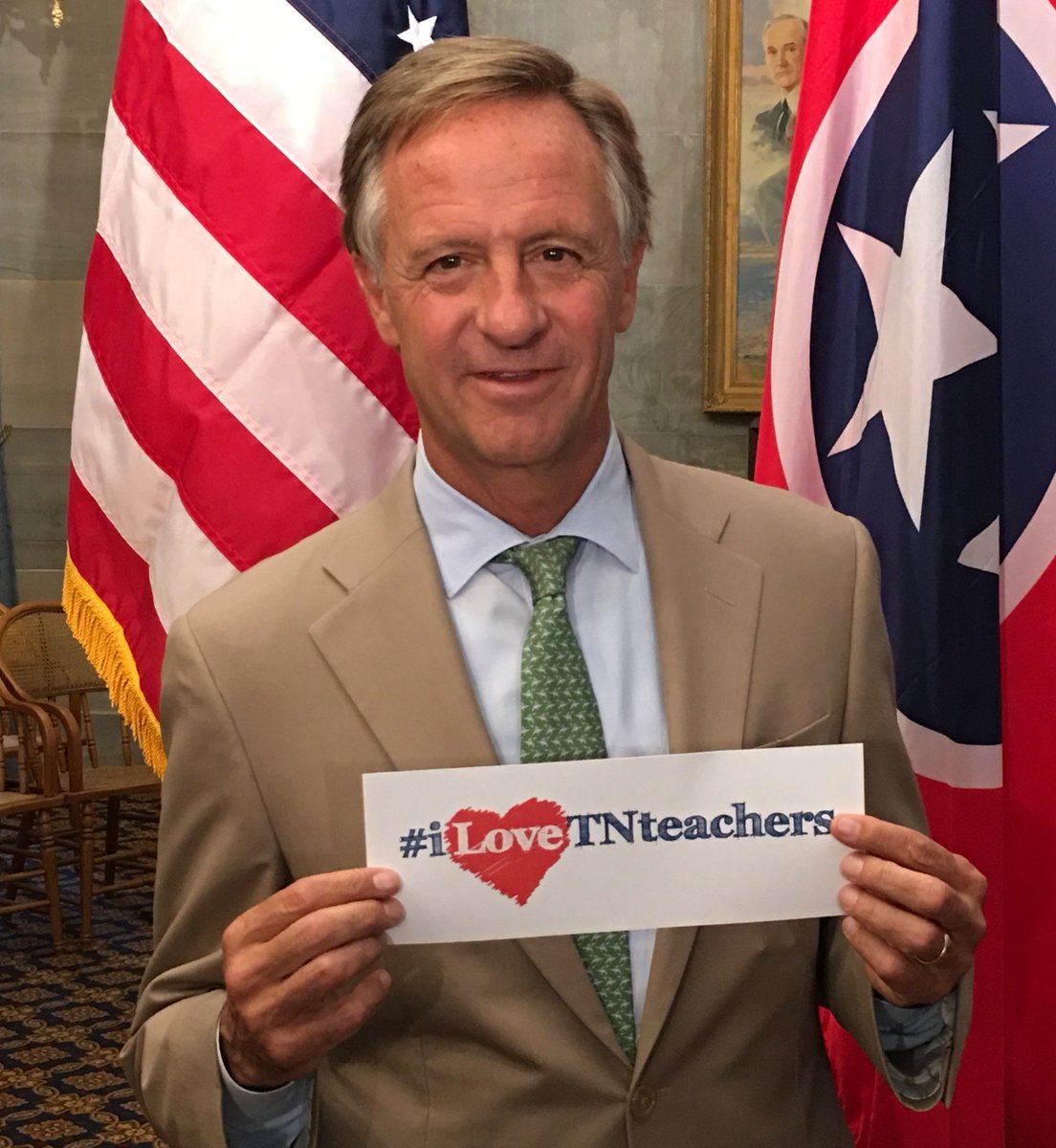 Bill Haslam (@billhaslam) on Twitter photo My Teacher Appreciation Week message to Tennessee teachers: tinyurl.com/glcxxwc #iLoveTNteachers <a href="/TNedu/">TN Dept of Education</a> My Teacher Appreciation Week message to Tennessee teachers: tinyurl.com/glcxxwc #iLoveTNteachers <a href="/TNedu/">TN Dept of Education</a>