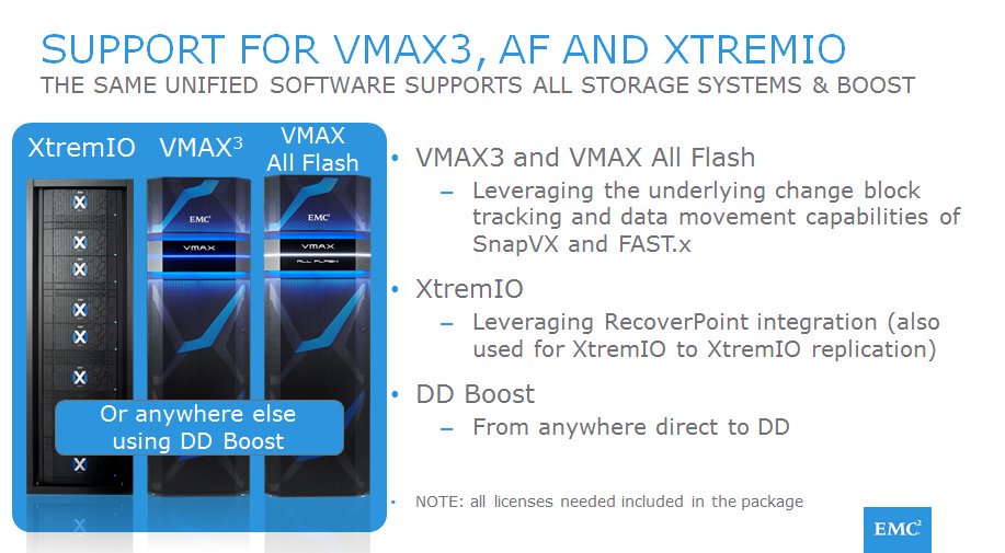 tom_giuliano's tweet photo. #ProtectPoint supports #VMAX3, AF and #XTremIO!  Sweet!  #EMCWorld #EMCProtectData. https://t.co/yPxVUI6Rjy