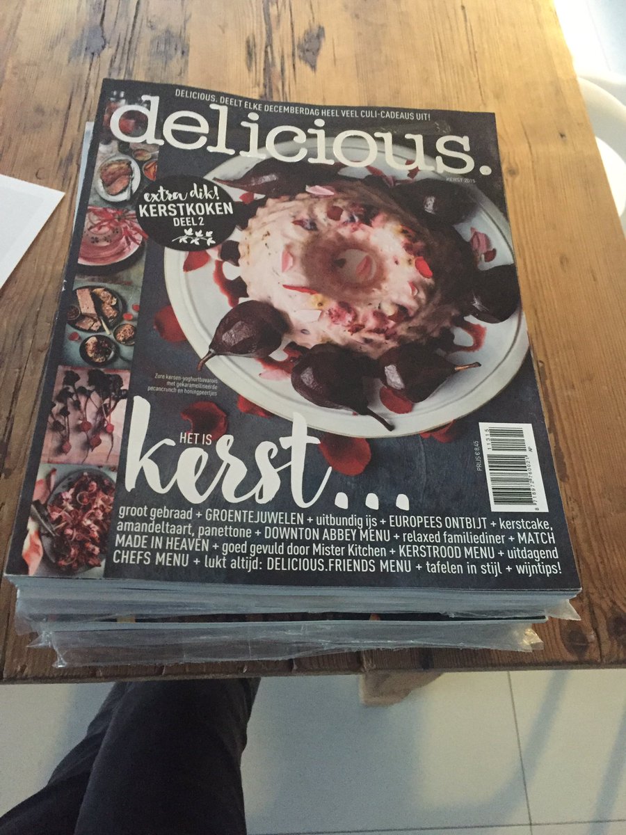 Altyd lekker as jou vriende uit nederland jou bederf met 16 uitgawes van <a href="/deliciousnl/">delicious. magazine</a> dankie <a href="/makkiemulder/">Makkie Mulder</a>