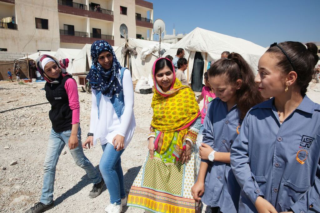 MalalaFund's tweet photo. “Let us empower ourselves with the weapon of knowledge.”— Malala Yousafzai #MotivationMonday https://t.co/uPXvsgHQIe