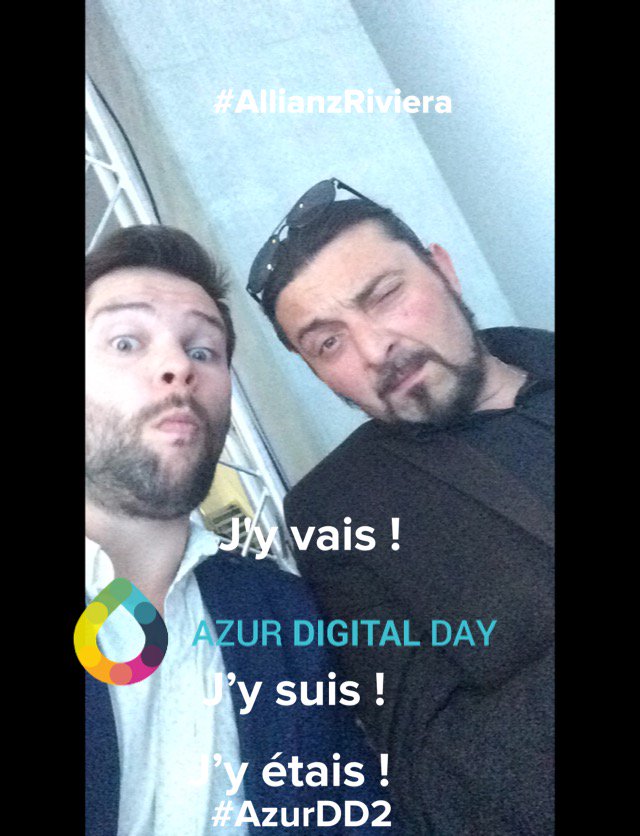 #AllianzRiviera #AzurDD2 
@KrysBiZDev #jyvais #jysuis #jyetais @AllianzRiviera @AzurDigitalDay