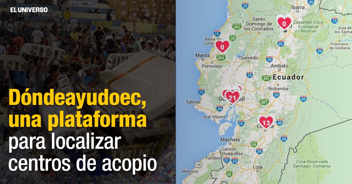 eluniversocom's tweet photo. ¿No sabe dónde enviar sus donaciones? Hay una plataforma para conocer los sitios. ►https://t.co/g8za7qCrM1 https://t.co/ie1D4oikBu