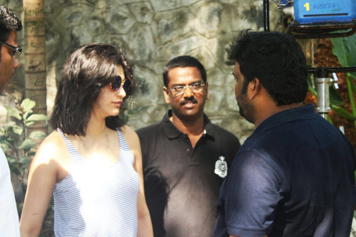 Completed a commercial for Medimix with the most talented <a href="/shrutihaasan/">shruti haasan</a> and for my own Vinisha vision <a href="/kvkathiravan/">Kathiravan</a>