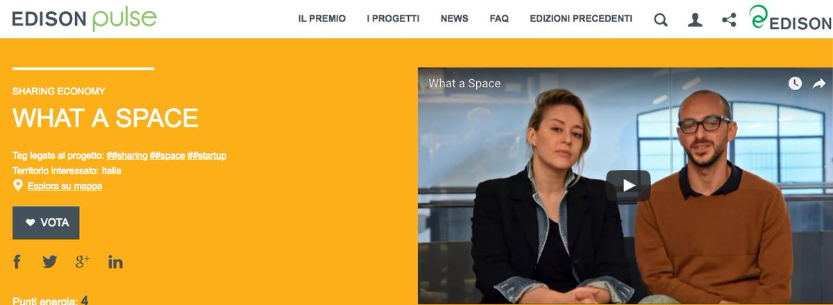 impossibliving's tweet photo. Partecipiamo al bando #edisonpulse. We need you! :) Votateci cliccando qui: https://t.co/MJ5zcR6H1u Edison News https://t.co/DM9gyUYjrX
