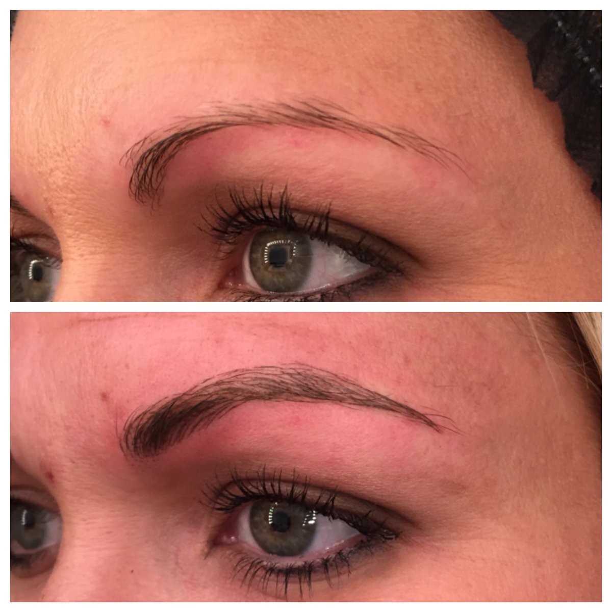 The 18 month brows ✔️#microblading