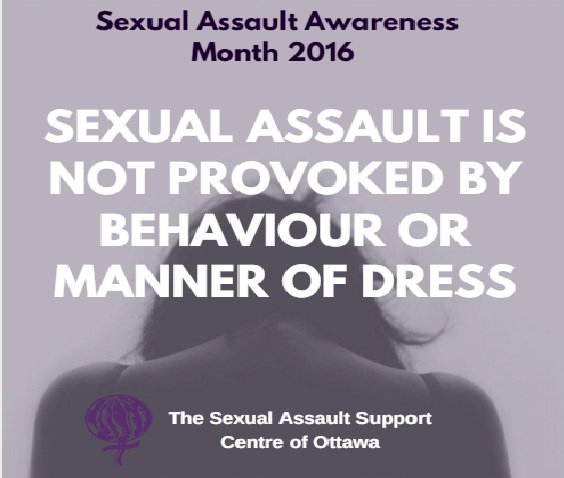 SascOttawa's tweet photo. May is Sexual Assault Awareness Month 2016, spread the word! https://t.co/5rSkefkKVl