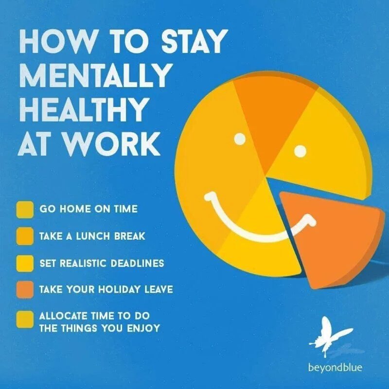 NELFT's tweet photo. Ensure you stay healthy at work as well as at home! #TakeCareofYourMentalHealth https://t.co/Lm1SXRd1Rx #MHadvice https://t.co/zr2jWpMm8M