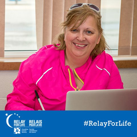 LethbridgeRelay's tweet photo. #RallyForRelay day 1: customize your #RelayForLife personal fundraising page like Peggy. https://t.co/Oz5WMrYCLw https://t.co/n9N5sGHafj