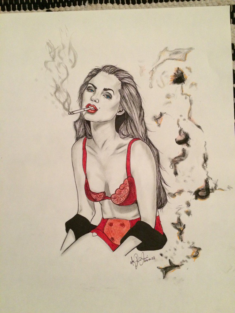 Repakalle's tweet photo. Trying to draw ladies 🙈✒️ https://t.co/a9NN9a5mH1