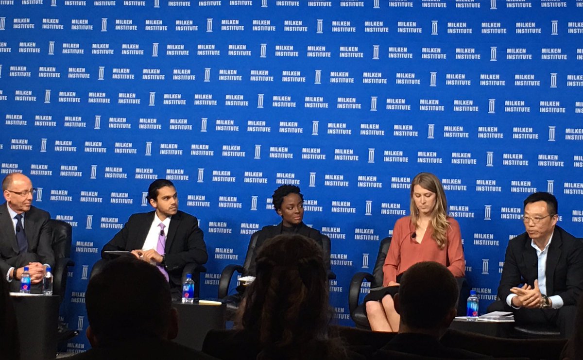 Kicking off the <a href="/MorganStanley/">Morgan Stanley</a> sustainable investing challenge panel! #MIGlobal