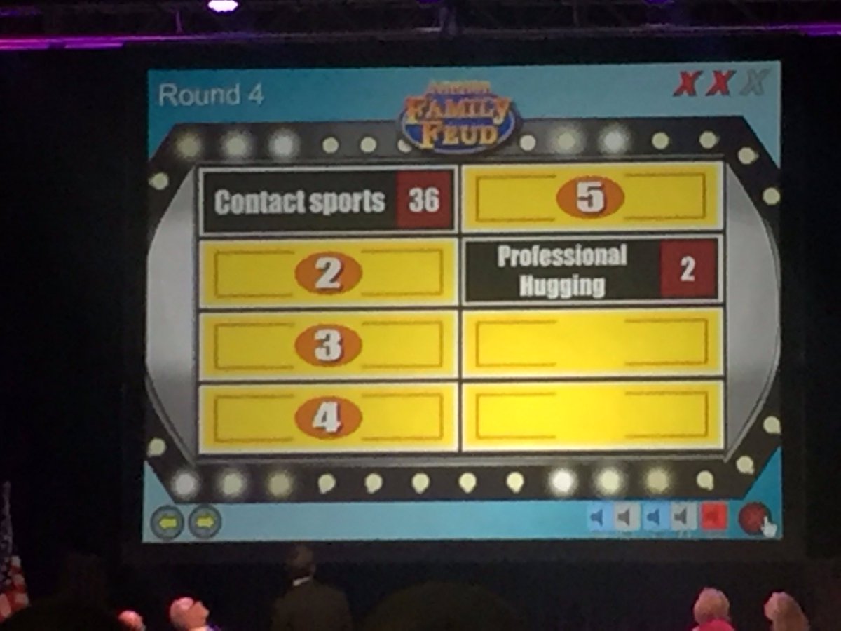 annebchin's tweet photo. No professional hugging with the colostomy #ASCRS16 #FamilyFeud https://t.co/ZWK4806Y28