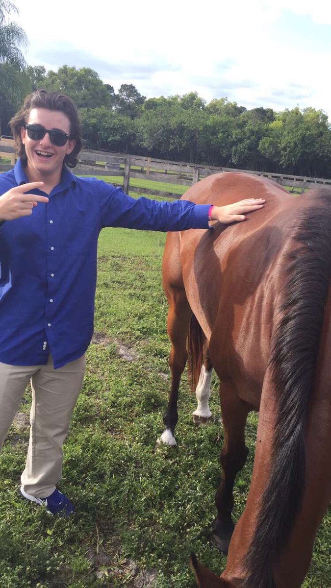 isaiahwallace_'s tweet photo. goats aren't afraid of horses https://t.co/tyvAYiAKeB
